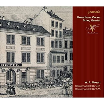 Image of Mozarthaus Vienna String Quartet - W.A. Mozart: Streichquartett, KV421/Streichquartett, KV575 CD