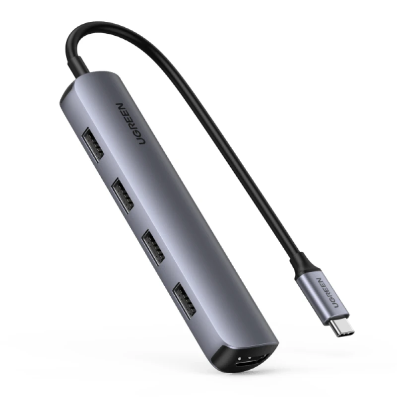 Image of Ugreen Ugreen 20197 laptop dock/port replicator Wired USB 3.2 Gen 1 (3.1 Gen 1) Type-C Grey 20197
