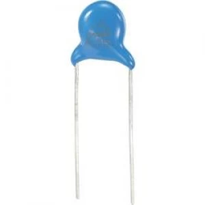 Image of Ceramic disc capacitor Radial lead 1500 pF 400 V AC