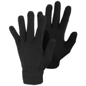 Image of Ladies/Womens Plain Winter Magic Gloves (One Size) (Black)