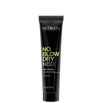 Image of Redken No Blow Dry Bossy Cream 30ml - Fine