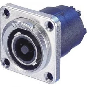 Image of Audio jack Plug straight Number of pins 4 Silver Neutrik NLT4FP