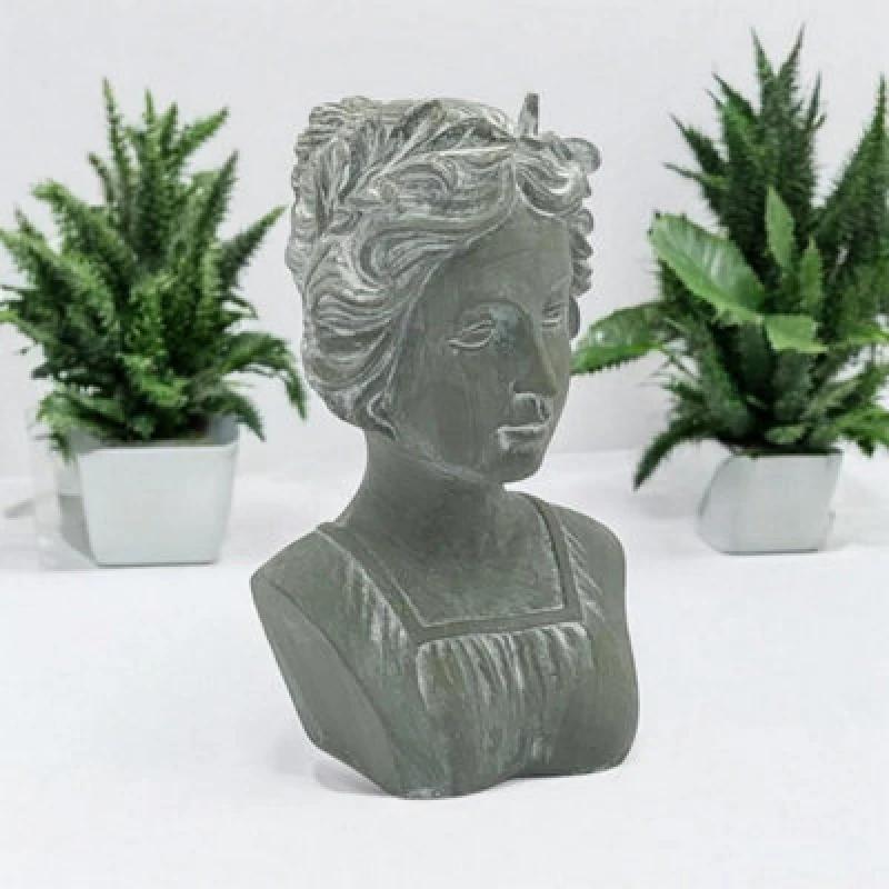 Image of MSL 38CM GREY RESIN BUST