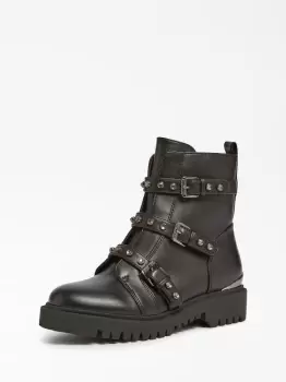 Image of Guess Ocea Applique Ankle Boot