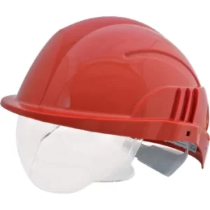 Image of S10PLUSRA Vision Plus Red Helmet