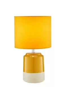Image of Lighting and Interiors Group The Lighting and Interiors Yellow Pop Table Lamp