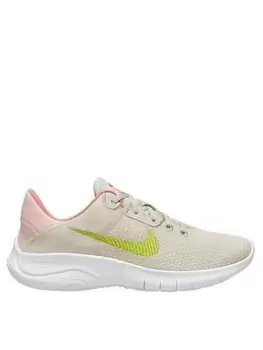 Image of Nike Flex Experience Run 11 Next Nature - Off White/Green, Off White/Green, Size 3, Women