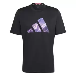 Image of adidas HIIT T-Shirt Mens - Black