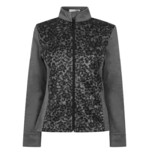 Image of Callaway Printed Fleece Ladies - Black