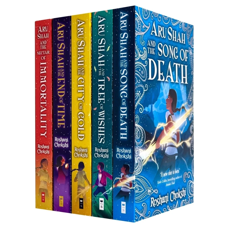 Image of Pandava Rick Riordan Presents Aru Shah Series 5 Books Set by Roshani Chokshi Roshani Chokshi Books
