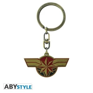 Image of Marvel - Captain Marvel Metal Keychain