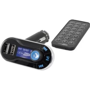 Image of Caliber PMT 557BT FM transmitter incl. hands-free, incl. remote control