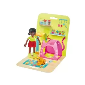 Image of Hape Dolls House & Furniture Display Playset
