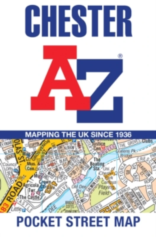 Image of Chester A-Z Pocket Street Map. By AZ Maps Books
