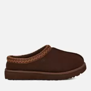 Image of UGG Womens Tasman Suede Slippers - Burnt Cedar - UK 8