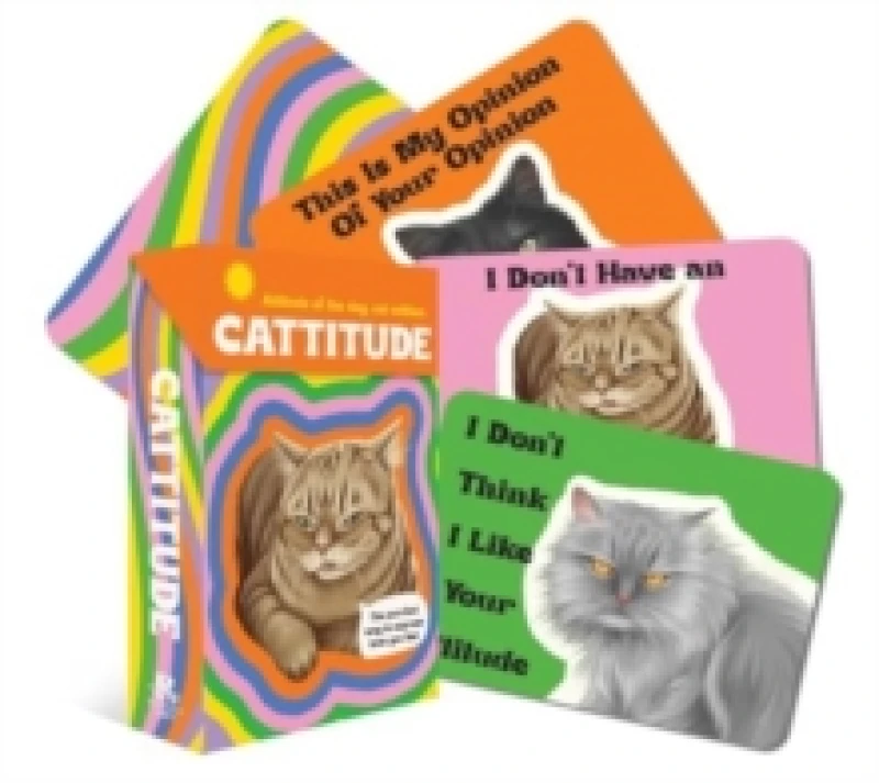 Image of Cattitude : Attitude of the day: cat edition Cards