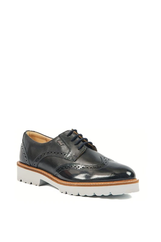 Image of POD Kortney Brogues - Blue Blue 4