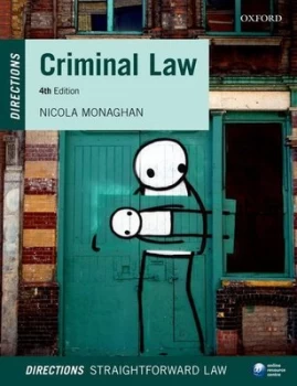 Image of Criminal Law by Nicola Monaghan Book