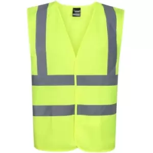 Image of Regatta Mens Hi-Vis Vest (M) (Yellow) - Yellow