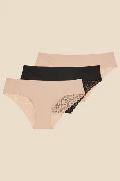 Image of No VPL Brazilian Briefs Set of Three