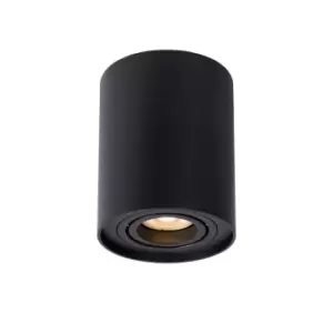 Image of Lucide Tube Modern Surface Mounted Ceiling Spotlight 96cm 1xGU10 Black