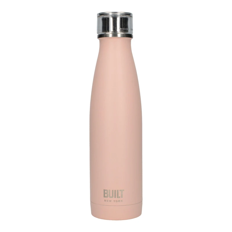 Image of BUILT Perfect Seal 500ml Pale Pink Double Walled S Pink unisex 11x3x3