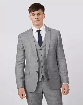 Image of Ted Baker Slim Fit Pow Check Jacket