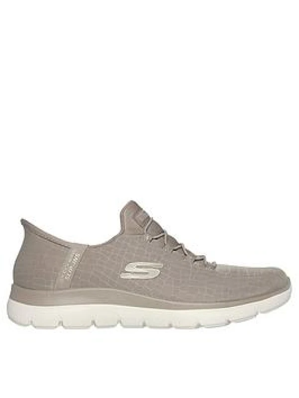 Image of Skechers Slip-ins Summits Classy Night Runners Womens - Neutral Neutral 8
