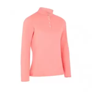Image of Callaway Womens THERMAL LS FLEECE CORAL PARADISE - M