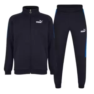 Image of Puma Clean Fleece Tracksuit Mens - Blue
