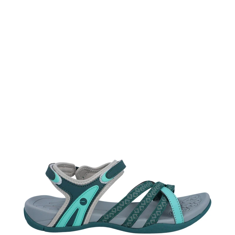 Image of Hi Tec Savanna II Walking Sandal Womens Green female 8 (42)