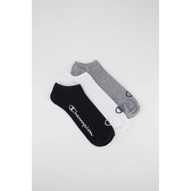 Image of Champion 3pk Snk Socks 99 - Multi Multi 6 - 12 Months