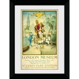 Image of Transport For London London Museum 50 x 70 Framed Collector Print