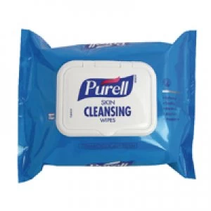 Image of Purell Skin Cleansing Wipes Pack of 100 93002-48-EEU