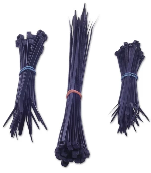 Image of Laser Tools 2198 Cable Tie Set - 3 Sizes 75pc