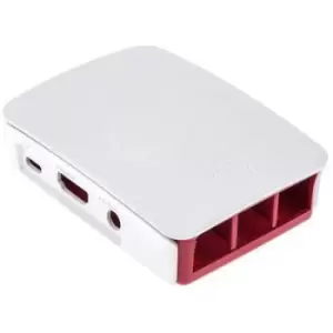 Image of Raspberry Pi RASPBERRY-PI3-CASE SBC housing Compatible with (development kits): Raspberry Pi Red, White