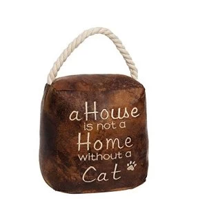 Image of HESTIA? Door Stop - A House Is Not A Home Without A Cat