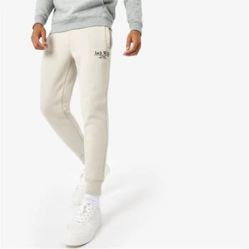 Image of Jack Wills Haydor Graphic Joggers - Stone