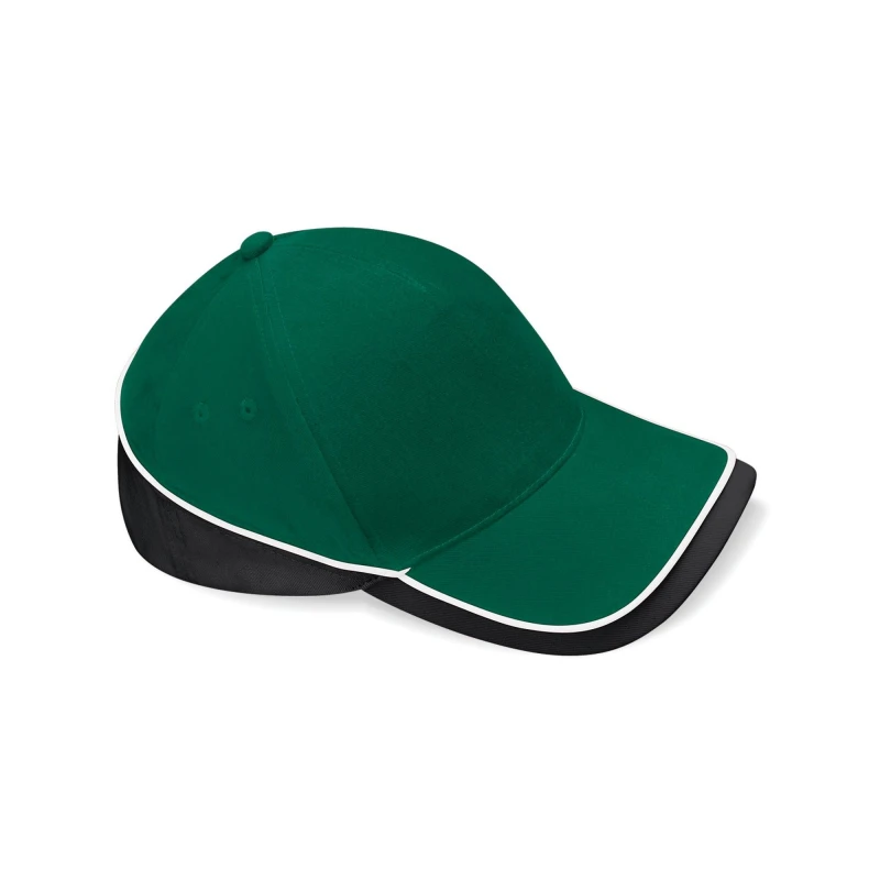 Image of Beechfield Beechfield Men Teamwear Competition Cap in Bottle Green Bottle Green One Size Male 5063425297597