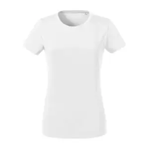 Image of Russell Womens/Ladies Heavyweight Short-Sleeved T-Shirt (XXL) (White)