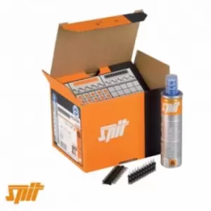 Image of SPIT 057543 Pulsa 800P C6-35 Standard Collated Concrete Pins x 500 + 1 Fuel Cell