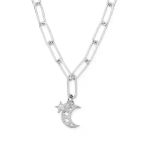 Image of ChloBo Silver Link Chain Hope & Guidance Necklace