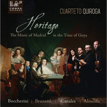 Image of Cuarteto Quiroga - Cuarteto Quiroga: Heritage CD