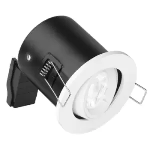 Image of Enlite Adjustable White GU10 Downlight - EN/FD101W - 228354