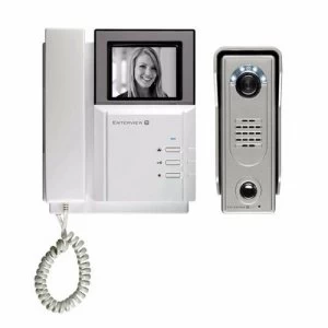 Image of ESP Enterview 5 Black and White Door Entry Weatherproof Vandal Intercom Kit