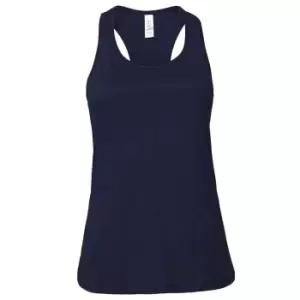 Image of Bella + Canvas Womens/Ladies Racerback Tank Top (M) (Navy)