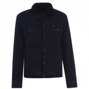 Image of Wrangler Sherpa Jacket - Black
