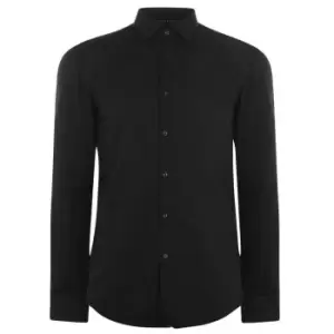 Image of Hugo Koey Poplin Shirt - Black