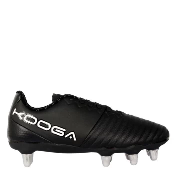 Image of KooGa Power Rugby Boots Junior - Black/Red/Wht