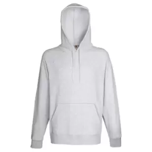 Image of Fruit Of The Loom Mens Lightweight Hooded Sweatshirt / Hoodie (240 GSM) (XL) (Heather Grey)